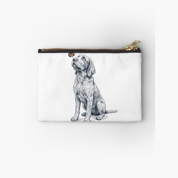 Item preview, Vintage Spinone Italiano with Butterfly Dog Lover designed and sold by DoodleTortle.