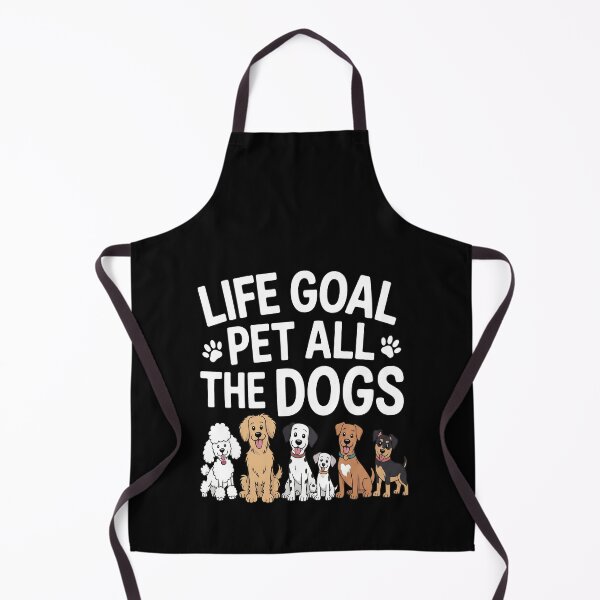 Item preview, Life Goal Pet All The Dogs Cute Cartoon Pups designed and sold by OlyvieArt.