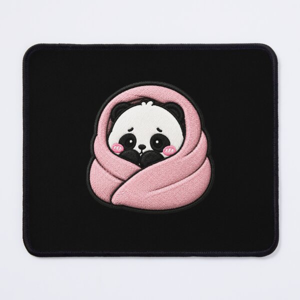 Item preview, Introvert Panda Embroidery Patch Cute Kawaii Chibi designed and sold by ColorSplash123.