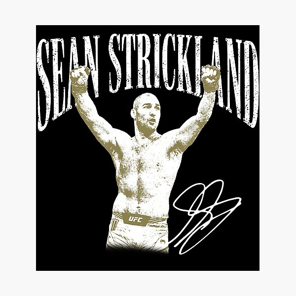 Item preview, Sean-Strickland Signature Victory Vintage Graphic designed and sold by TaniaSandor.
