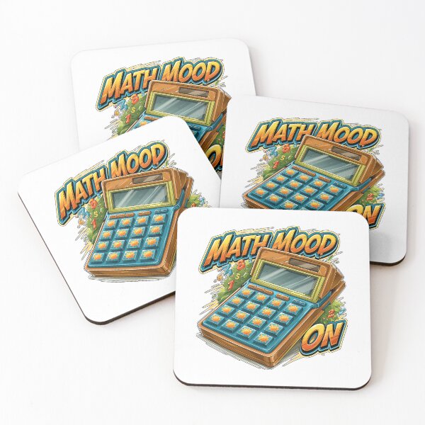 Item preview, Math Mood On Funny Retro Calculator Graphic for Teachers designed and sold by Marcikart.