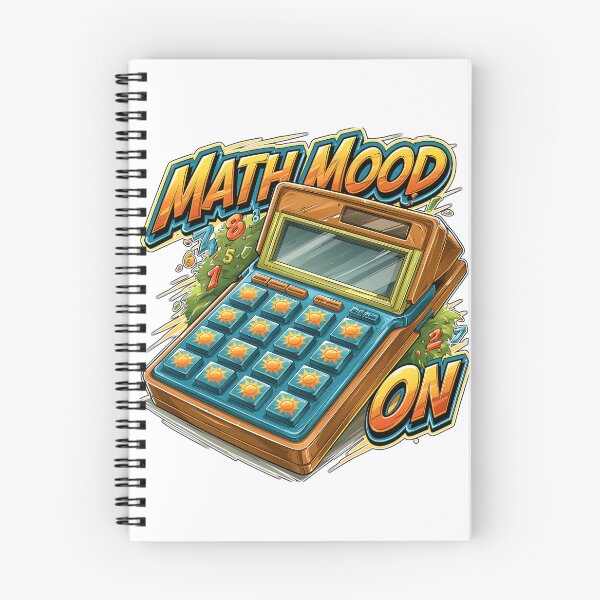 Item preview, Math Mood On Funny Retro Calculator Graphic for Teachers designed and sold by Marcikart.
