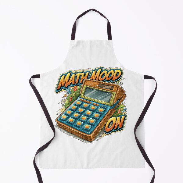 Item preview, Math Mood On Funny Retro Calculator Graphic for Teachers designed and sold by Marcikart.