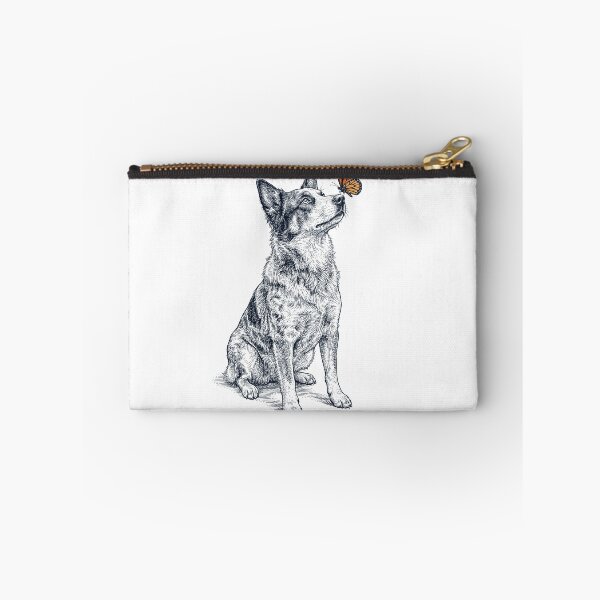 Item preview, Vintage Texas Heeler with Butterfly Dog Lover designed and sold by DoodleTortle.