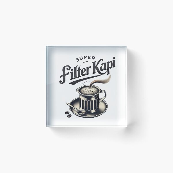 Item preview, Super Filter Kapi South Indian Coffee Lover Vintage designed and sold by Globalcitytees.