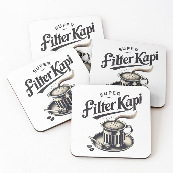 Item preview, Super Filter Kapi South Indian Coffee Lover Vintage designed and sold by Globalcitytees.