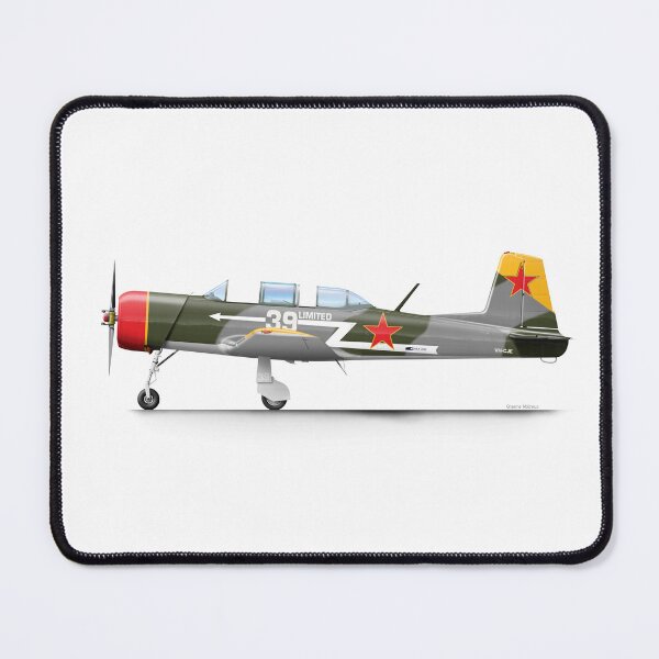 Item preview, Nanchang CJ-6 VH-CJE 2020  designed and sold by Grubby Fingers Aircraft Illustration.