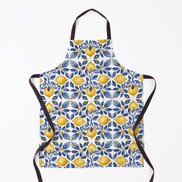 Item preview, Sicilian Lemon Tile Positano Pattern designed and sold by PG Illustration.