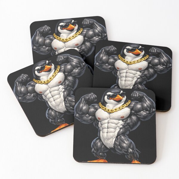 Item preview, Absurd Buff Penguin Gym designed and sold by Maclaw200d.