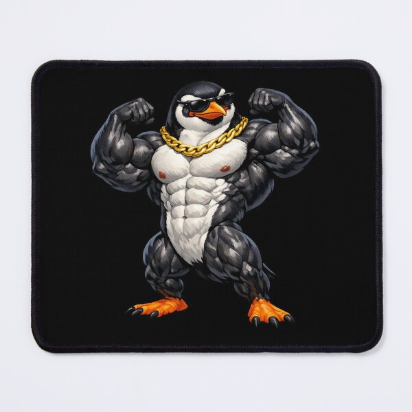 Item preview, Absurd Buff Penguin Gym designed and sold by Maclaw200d.