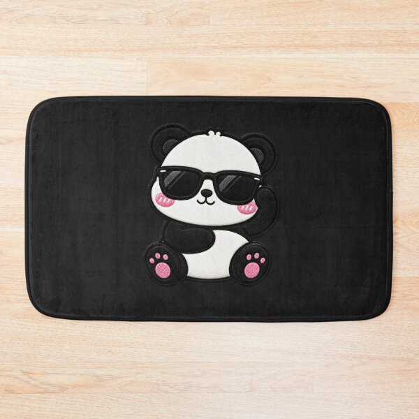 Item preview, Cool Panda Embroidery Patch Cute Kawaii Chibi designed and sold by ColorSplash123.