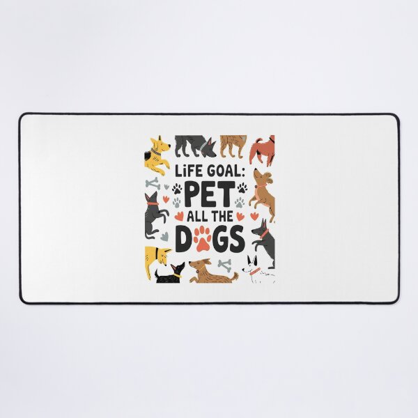 Item preview, Life Goal Pet All The Dogs Funny Dog Lover designed and sold by OlyvieArt.