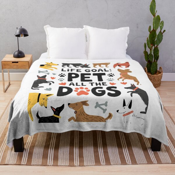 Item preview, Life Goal Pet All The Dogs Funny Dog Lover designed and sold by OlyvieArt.