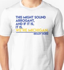 Camiseta ajustada Somos Michigan Brady Hoke