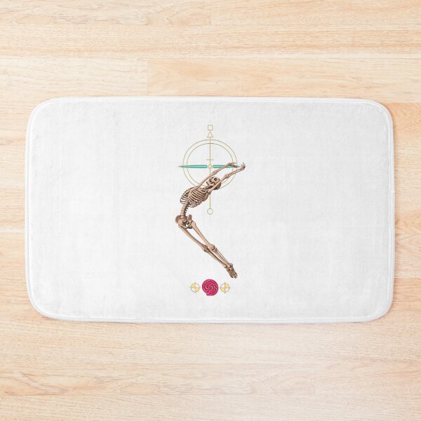 Item preview, Skeleton reaching through geometry designed and sold by m-yoga-store.
