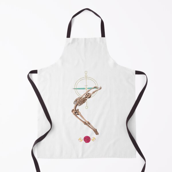 Item preview, Skeleton reaching through geometry designed and sold by m-yoga-store.