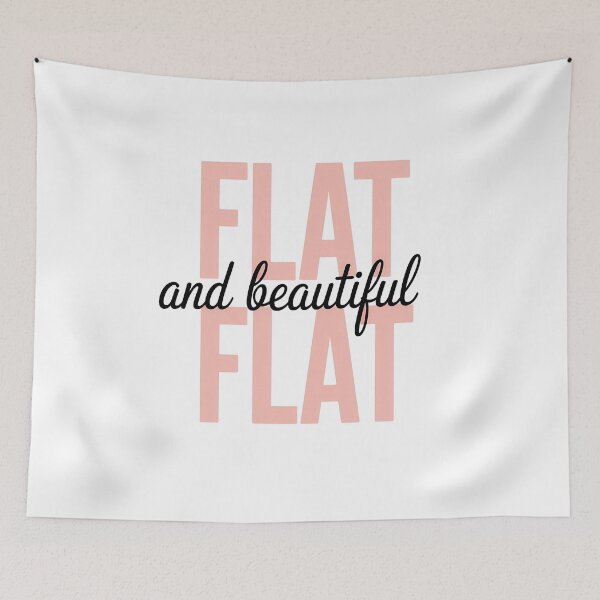 Item preview, Flat and Beautiful Breast Cancer Survivor designed and sold by sailorjessiArt.