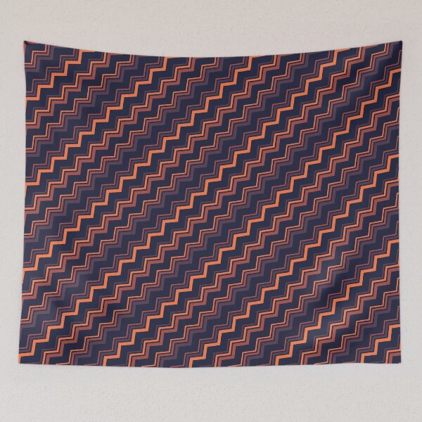 Item preview, Trendy Zigzag - Abstract Zigzag Shape Pattern  - Gifts For Couples designed and sold by RoyalStarsPatts.