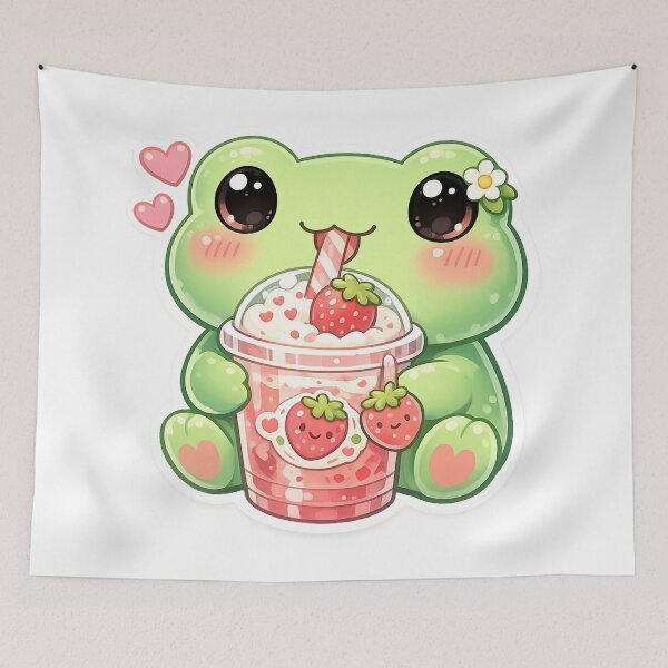 Item preview, Strawberry Frog designed and sold by SaphireArt.