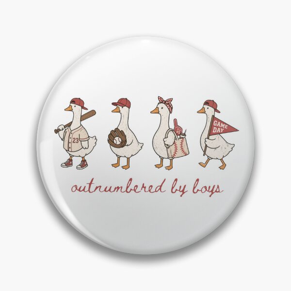 Item preview, Outnumbered By Boys, Funny Baseball Mom Life designed and sold by VegaPPAr.