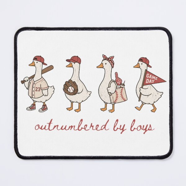 Item preview, Outnumbered By Boys, Funny Baseball Mom Life designed and sold by VegaPPAr.