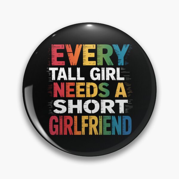 Item preview, Every Tall Girl Needs Girlfriend LGBT Valentine's Day designed and sold by sailorjessiArt.