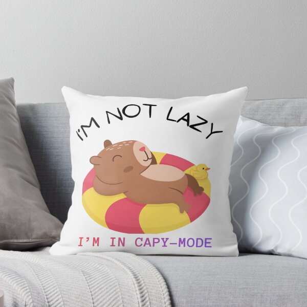 Item preview, I'm not lazy capy-mode logo designed and sold by logowannawear.