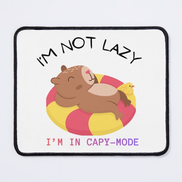 Item preview, I'm not lazy capy-mode logo designed and sold by logowannawear.