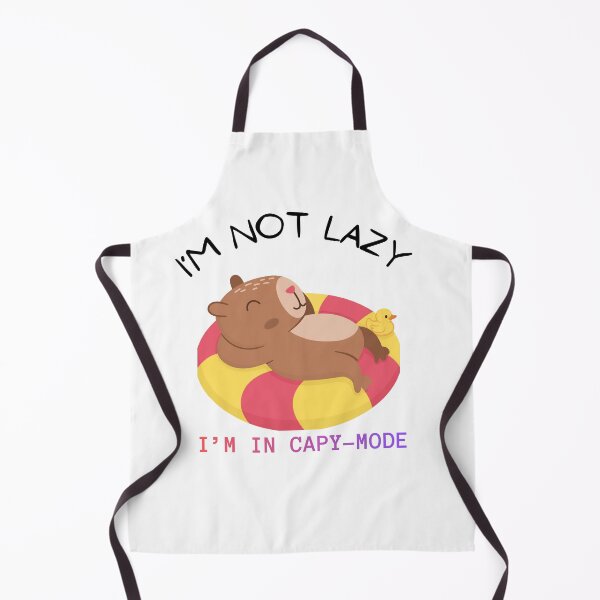 Item preview, I'm not lazy capy-mode logo designed and sold by logowannawear.