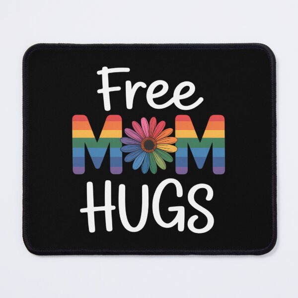 Item preview, Free Mom Hugs LGBT Pride Parades Daisy Flower designed and sold by sailorjessiArt.