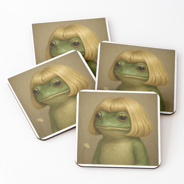 Item preview, Funny Frog Bob Haircut Meme for Men Women Kids - Terrible Haircuts designed and sold by RigyIllustrates.
