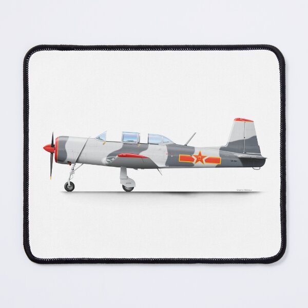 Item preview, Nanchang CJ-6 VH-NNL 2020 designed and sold by Grubby Fingers Aircraft Illustration.