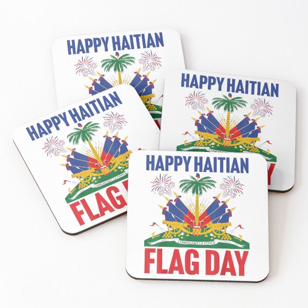 Item preview, happy haitian flag day proud haiti flag  designed and sold by CAnastazyshop.