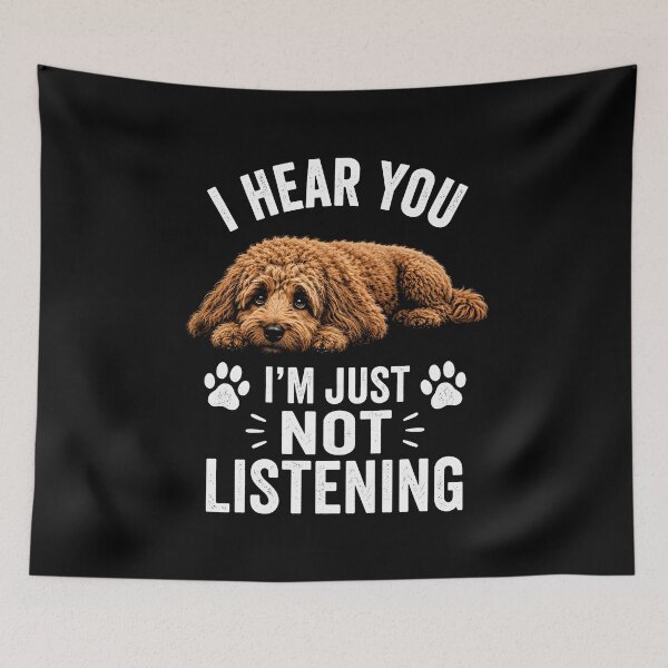 Item preview, I hear you I'm just not listening designed and sold by zoes-ink.