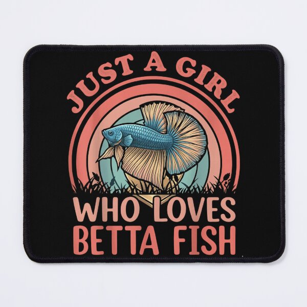 Item preview, Just A Girl Who Loves Betta Fish Retro Vintage Aesthetic designed and sold by haitrieuic96.