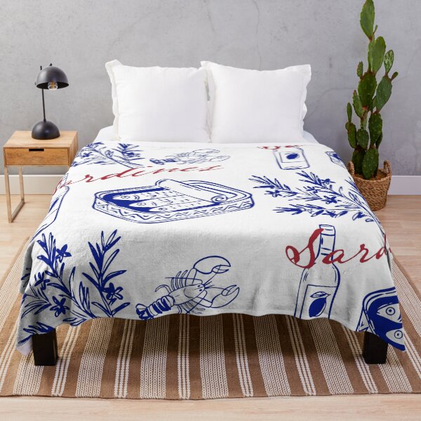 Item preview, Vintage Mediterranean Sardines - Rustic Coastal Vibe designed and sold by sfaafaa_.