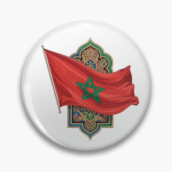 Item preview, Morocco Flag Heritage World Cup 2026 designed and sold by larbi01.
