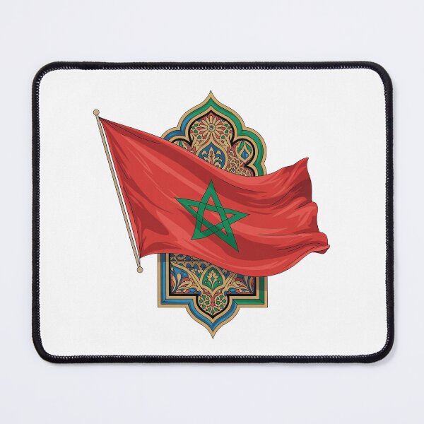 Item preview, Morocco Flag Heritage World Cup 2026 designed and sold by larbi01.