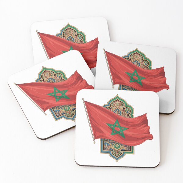 Item preview, Morocco Flag Heritage World Cup 2026 designed and sold by larbi01.