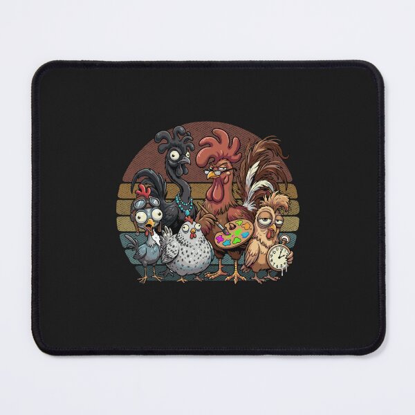 Item preview, Chicken Art Retro Family of Rooster and Hen Vintage  designed and sold by alenaz.