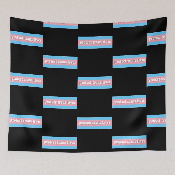 Item preview, Protect Trans Lives designed and sold by junglegreenb.