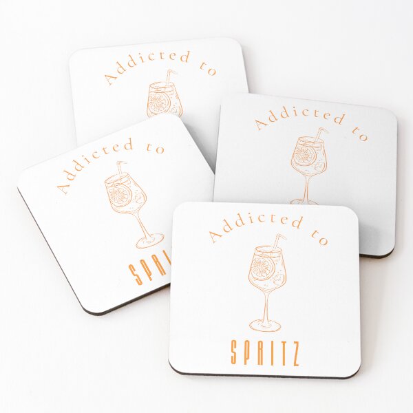 Item preview, Addicted to Spritz — Minimalist Cocktail Line Art Print for Bar & Home Decor designed and sold by MoodsOfMine.