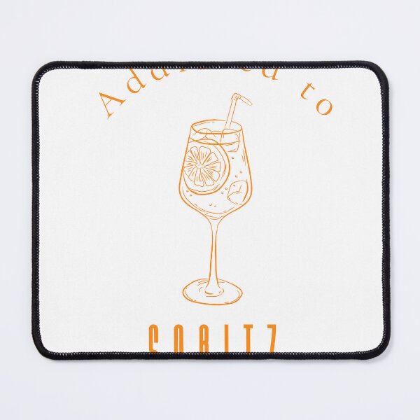 Item preview, Addicted to Spritz — Minimalist Cocktail Line Art Print for Bar & Home Decor designed and sold by MoodsOfMine.