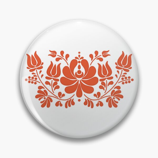 Item preview, Hungarian Folk Floral Motifs designed and sold by EmeraldeaDesign.