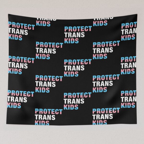 Artikelvorschau, Trans Pride – Schützt Trans-Kinder entworfen und verkauft von junglegreenb.