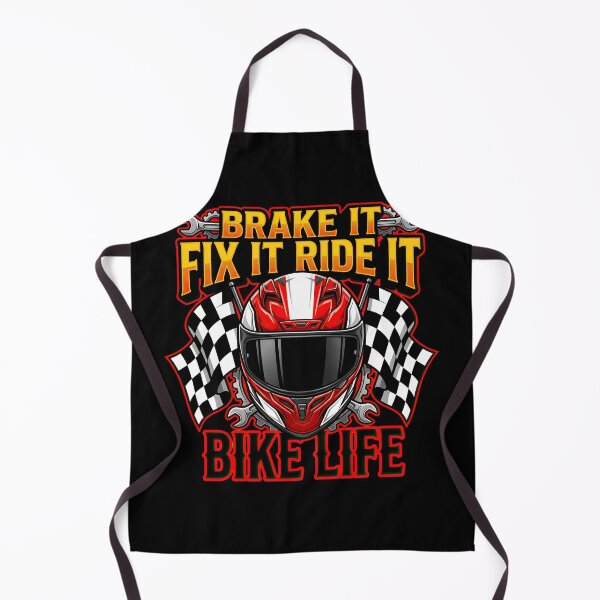 Item preview, Brake It Fix It Ride It Race Inspired Motorcycle Design designed and sold by enzoade.