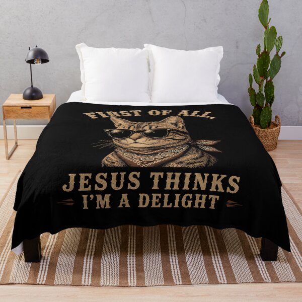 Item preview, First of all Jesus thinks I’m a delight designed and sold by zoes-ink.
