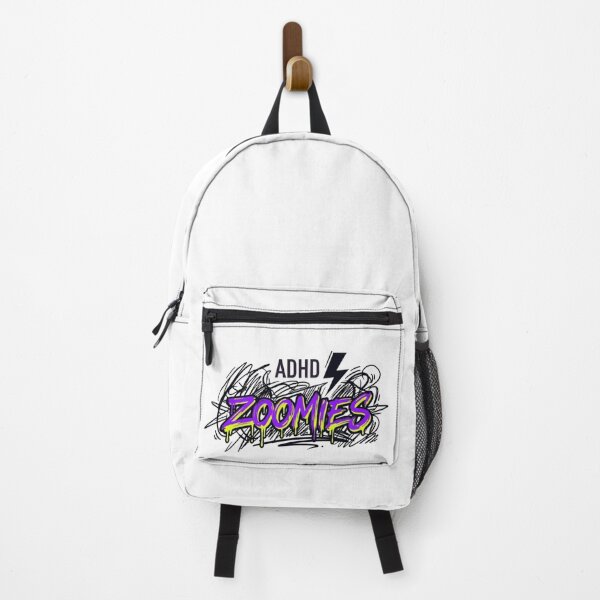 Item preview, ADHD Zoomies Funny Neurodiversity Graffiti Neon Sticker designed and sold by Trendora90.