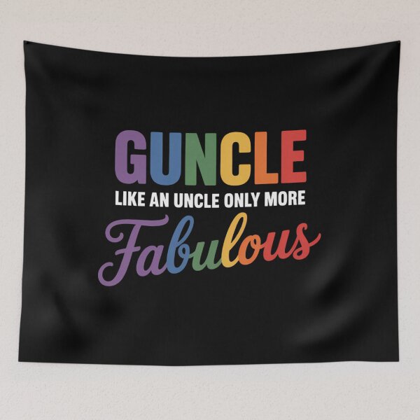 Item preview, Fabulous Guncle I Gay Uncle Gay Bi Lgbtq designed and sold by sailorjessiArt.