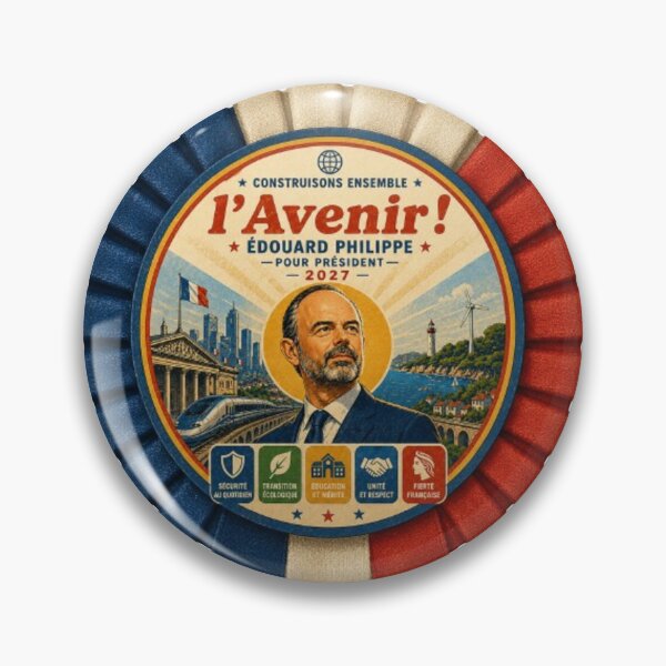 Item preview, Édouard Philippe 2027 designed and sold by THE Company.